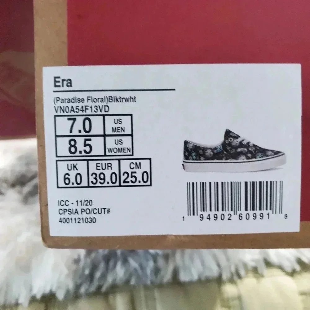 Vans Paradise Floral 💐🌹🌸 ERA - Picture 3 of 13